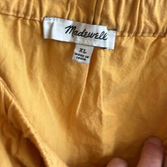 NWT Madewell Flutter Sleeve Mini Dress XL - Picture 6 of 6